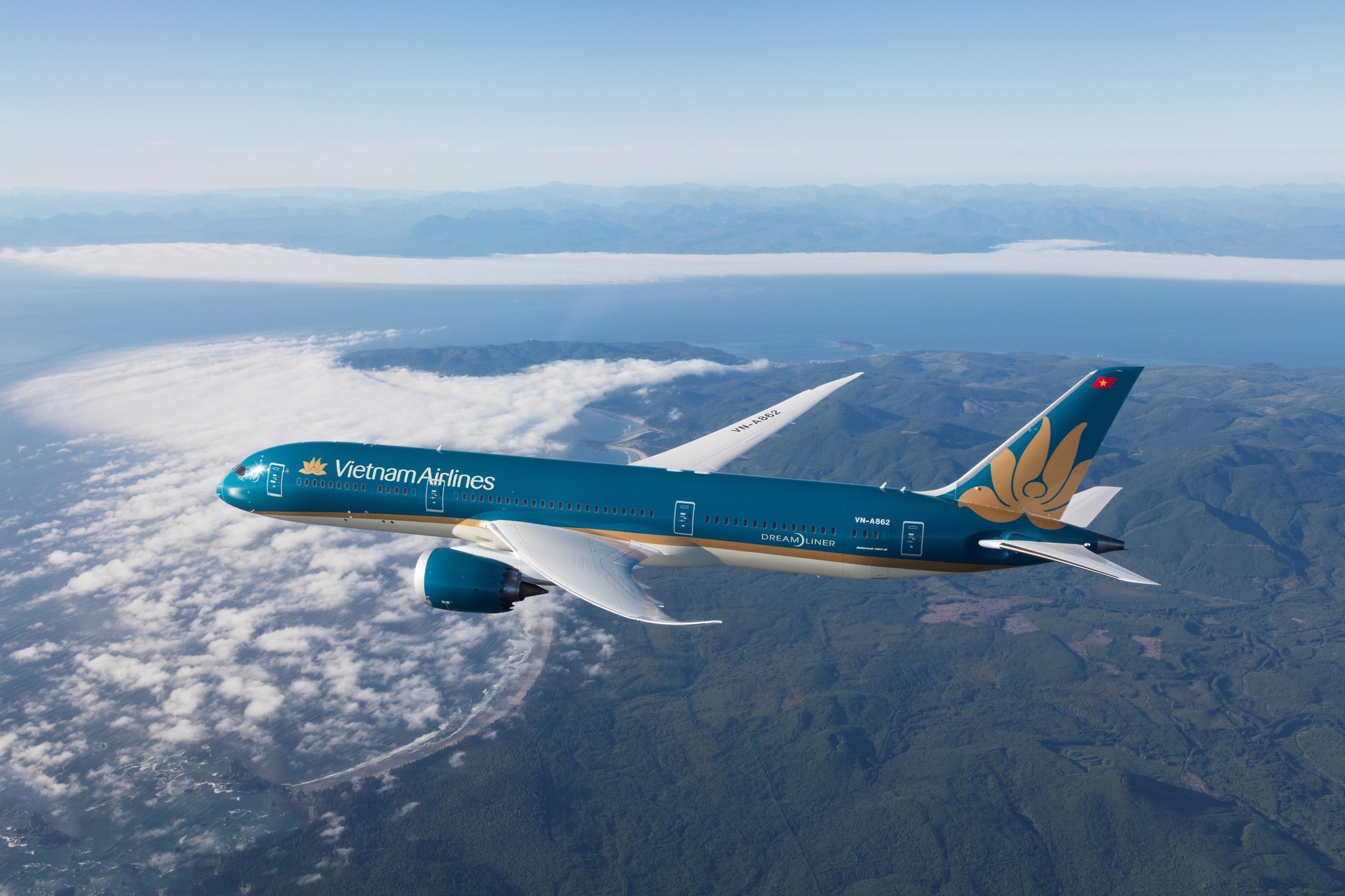 Hãng hàng không Quốc gia Vietnam Airlines dự kiến mua 50 máy bay thân hẹp Boeing 737 MAX. (Nguồn ảnh: Lấy từ facebook Vietnam Airlines)